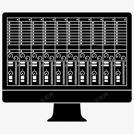 音乐编辑abletonlivedj设备图标svg_新图网 https://ixintu.com abletonlive dj设备 dj软件 录音室设备大胆 音乐制作 音乐编辑 音乐软件