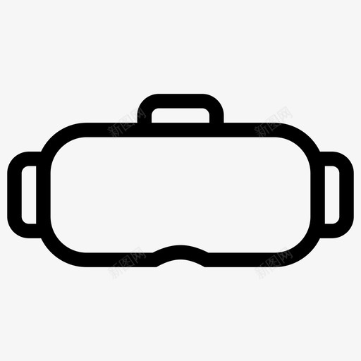 虚拟现实护目镜3doculus图标svg_新图网 https://ixintu.com 3d oculus 电子产品 虚拟现实 虚拟现实护目镜