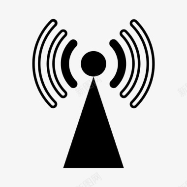 wifi塔信号音量图标图标