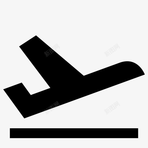 出发机场大厅图标svg_新图网 https://ixintu.com 出发 大厅 机场 起飞 运输和物流标志 飞机