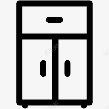 橱柜衣橱衣柜图标图标