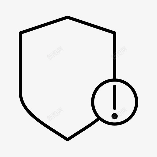 警告安全潮汐流图标svg_新图网 https://ixintu.com 互联网 反病毒 智能手机 最新技术 流 潮汐 特洛伊木马 盾牌 盾牌防御 警告安全 防御