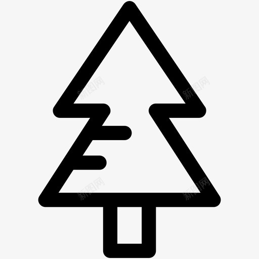 松树大自然耶稣图标svg_新图网 https://ixintu.com 冷杉树 圣诞树 复活节 大自然 庆典 松树 网页和用户界面可爱的图标 耶稣 节日