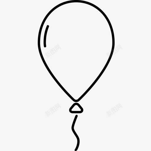 气球装饰活动图标svg_新图网 https://ixintu.com 我的婚礼 气体 气球 氦气 活动 装饰