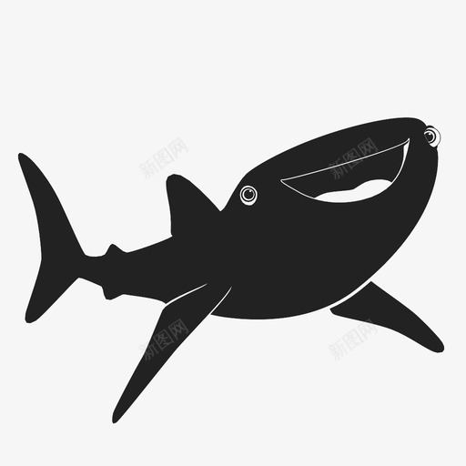 命运多莉发现图标svg_新图网 https://ixintu.com 发现 命运 多莉 尼莫 鱼 鲸鲨