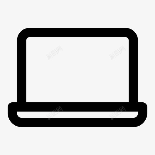 笔记本电脑macbook上网本图标svg_新图网 https://ixintu.com macbook 上网本 屏幕通知 笔记本电脑 笔记本电脑屏幕