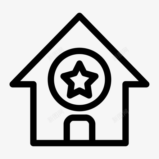 最喜欢的房子最好的家图标svg_新图网 https://ixintu.com 喜欢 家 明星 最喜欢的房子 最好的