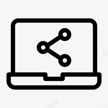 笔记本电脑共享笔记本电脑界面macbook图标图标