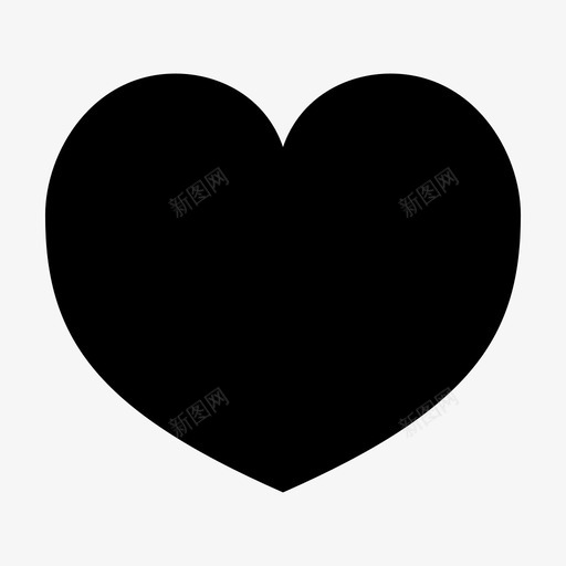 心形文档收藏夹图标svg_新图网 https://ixintu.com 喜欢 心形 收藏夹 文档 购物字形