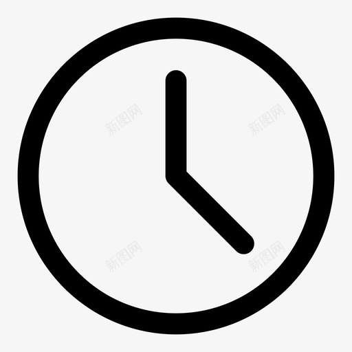 时钟小时保持图标svg_新图网 https://ixintu.com 保持 分钟 小时 必要的最大胆 时钟 时间