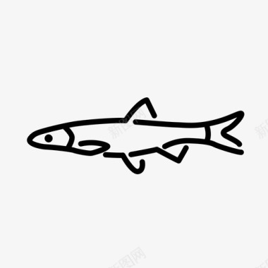鱼钓鱼淡水图标图标