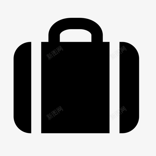 行李机场车站图标svg_新图网 https://ixintu.com 旅行 机场 火车 行李 车站