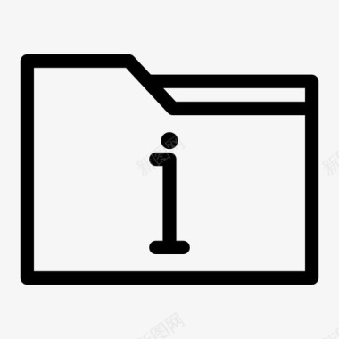 文件夹信息计算机文件夹数据存储图标图标