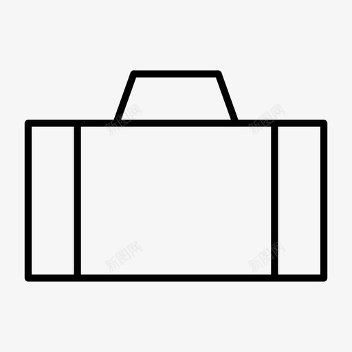 公文包包商务图标svg_新图网 https://ixintu.com 公文包 包 商务 必需品 手提箱 旅行