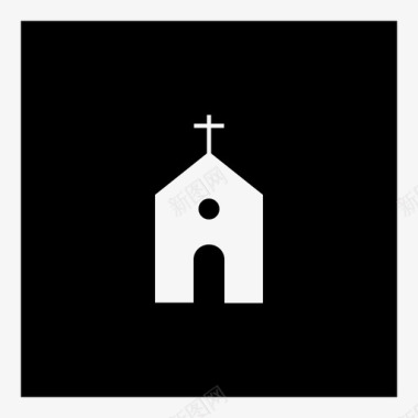 教堂天主教堂图标图标