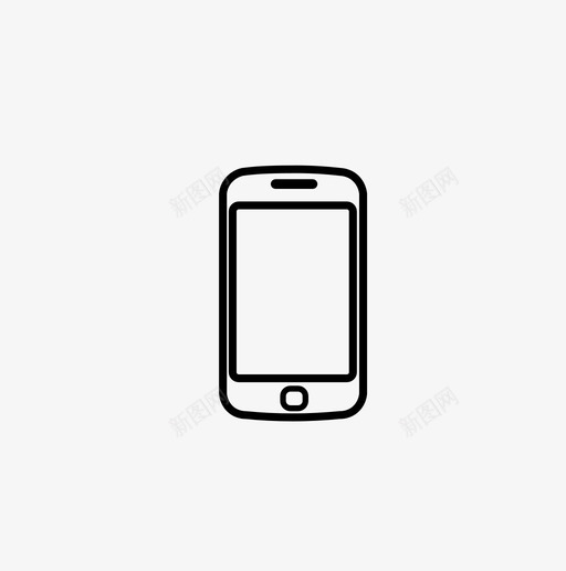 智能手机安卓电子图标svg_新图网 https://ixintu.com iphone 三星 安卓 智能手机 电子