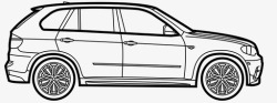 汽车瑞虎5x宝马x5第二代汽车宝马x5图标高清图片