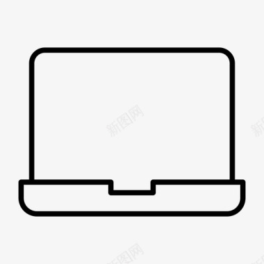 笔记本电脑笔记本电脑接口笔记本电脑屏幕图标图标
