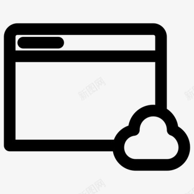 云web浏览器网页在线浏览器图标图标
