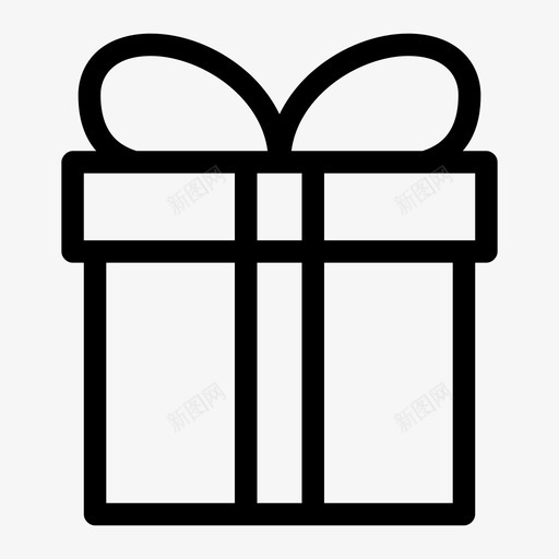 礼物庆祝偶然图标svg_新图网 https://ixintu.com 偶然 包装 市场中等 庆祝 礼物