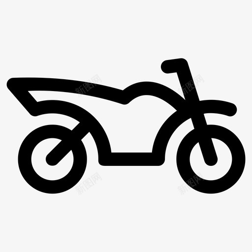 摩托车自行车滑板车图标svg_新图网 https://ixintu.com 摩托车 滑板车 自行车 运动图标集 速度自行车