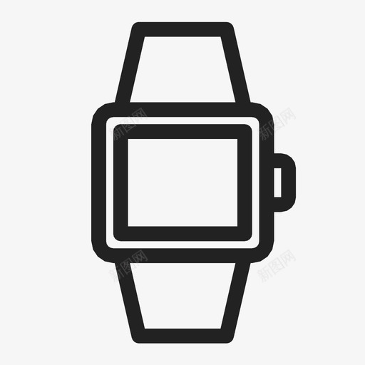 智能手表计数健康图标svg_新图网 https://ixintu.com 健康 时间 智能手表 计数 轨迹