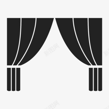 窗帘家具抹布图标图标