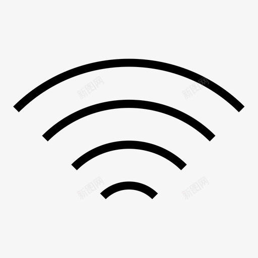 wifi广播连接图标svg_新图网 https://ixintu.com rss wifi 互联网 广播 广播wifi互联网 网络 连接