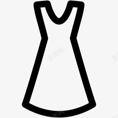 女装服装时尚图标图标
