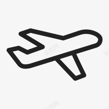 飞机喷气式飞机飞行员图标图标