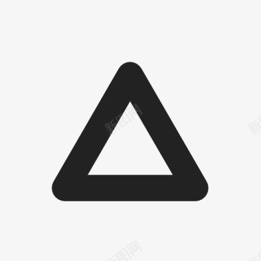 三角形箭头按钮图标图标