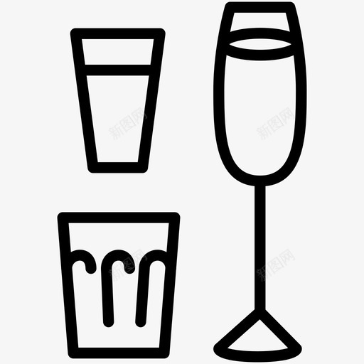 采购产品葡萄酒和烈酒酒和烈酒酒图标svg_新图网 https://ixintu.com 玻璃杯 白酒 超市 酒 酒和烈酒 采购产品葡萄酒和烈酒