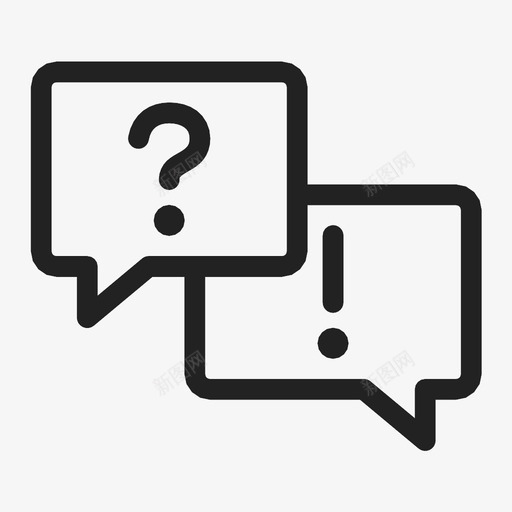 回答博客对话图标svg_新图网 https://ixintu.com 交谈 博客 回答 对话 常见问题解答 问答