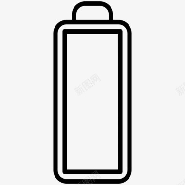 电池干电池空电池图标图标