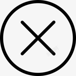 不允许赌博关闭按钮取消删除图标高清图片