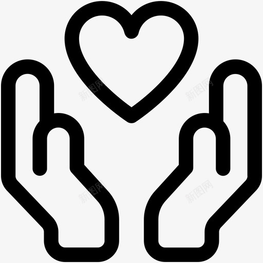 心脏护理保健捐赠图标svg_新图网 https://ixintu.com 保健 医疗和健康可爱的图标 心脏护理 慈善 捐赠 疼痛 疾病 细胞 血液