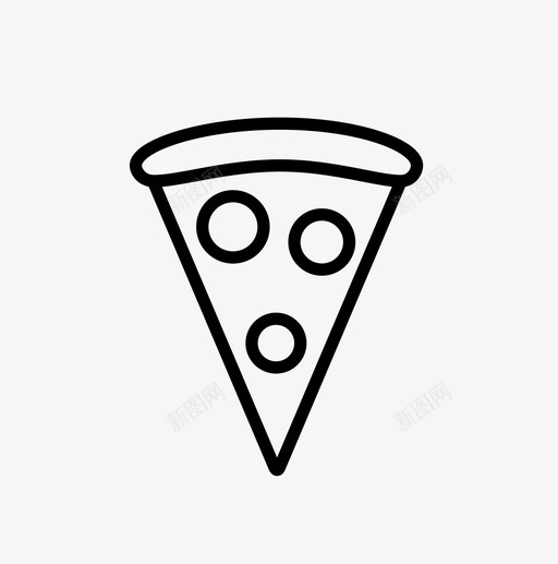 披萨意大利食品垃圾食品图标svg_新图网 https://ixintu.com 垃圾食品 意大利食品 意大利香肠 披萨 披萨片