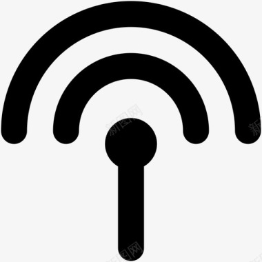 wifi区域wifi信号无线保真度图标图标