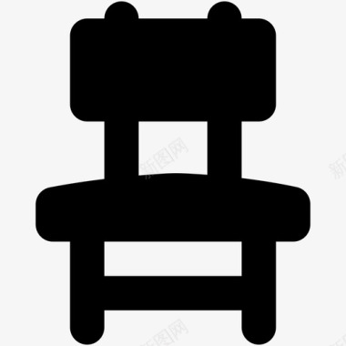 椅子办公椅餐椅图标图标