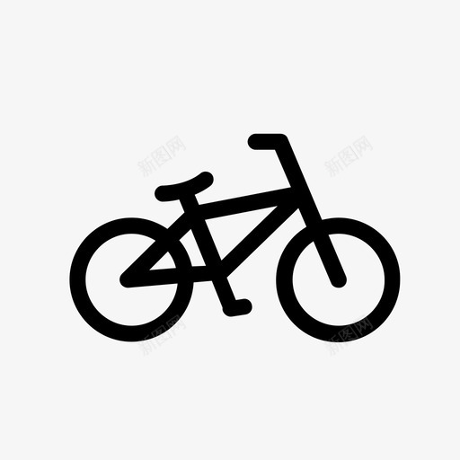 自行车可持续发展运输图标svg_新图网 https://ixintu.com 可持续发展 自行车 车轮 运输