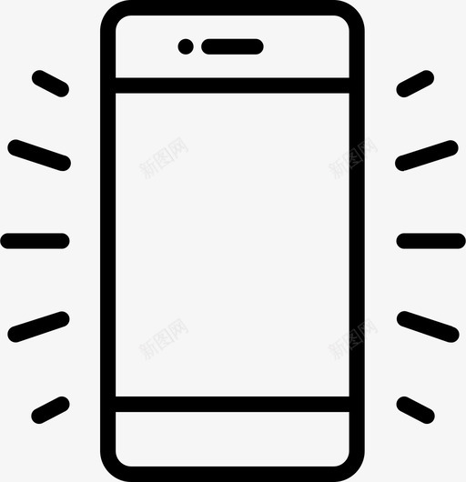 前闪光灯iphone屏幕图标svg_新图网 https://ixintu.com iphone 前闪光灯 屏幕 智能手机 白色屏幕