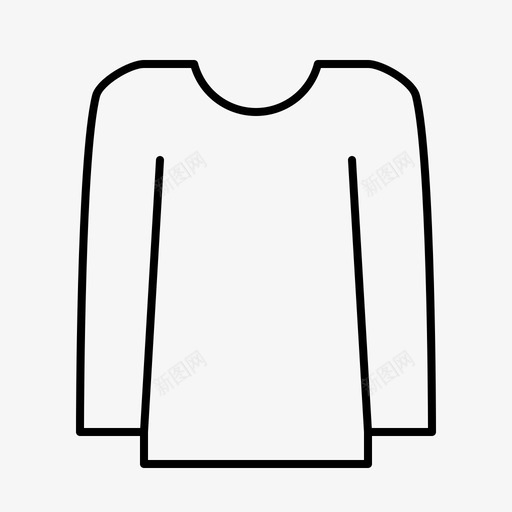 采购产品长衫衣服时装图标svg_新图网 https://ixintu.com 时装 衣服 采购产品长衫