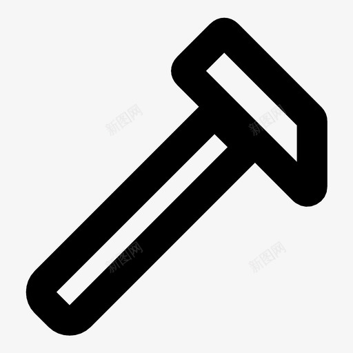 锤子投标书设备图标svg_新图网 https://ixintu.com 工作 工具 投标书 硬件 设备 锤子