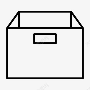 文件盒档案文件图标图标