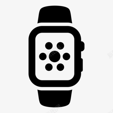 智能手表苹果应用程序图标图标