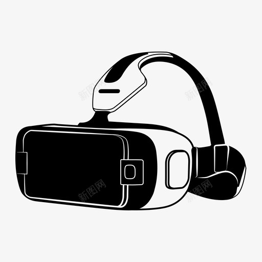 虚拟现实耳机oculus三星图标svg_新图网 https://ixintu.com oculus showpiece vr 三星 三星gear 虚拟现实耳机 虚拟现实耳机vr