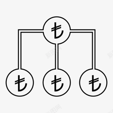 tl管理现金硬币图标图标