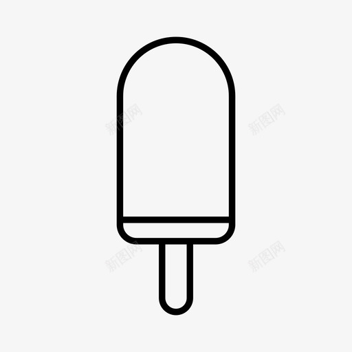 冰淇淋巧克力冷饮图标svg_新图网 https://ixintu.com 冰棒 冰淇淋 冷饮 巧克力 食品和饮料 香草