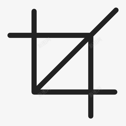裁剪剪切编辑图标svg_新图网 https://ixintu.com 剪切 图像 图片 工具 编辑 裁剪