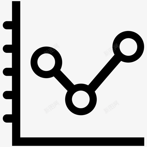 业务增长分析财务图标svg_新图网 https://ixintu.com 业务图标 业务增长 分析 图表 折线图 股票市场 财务